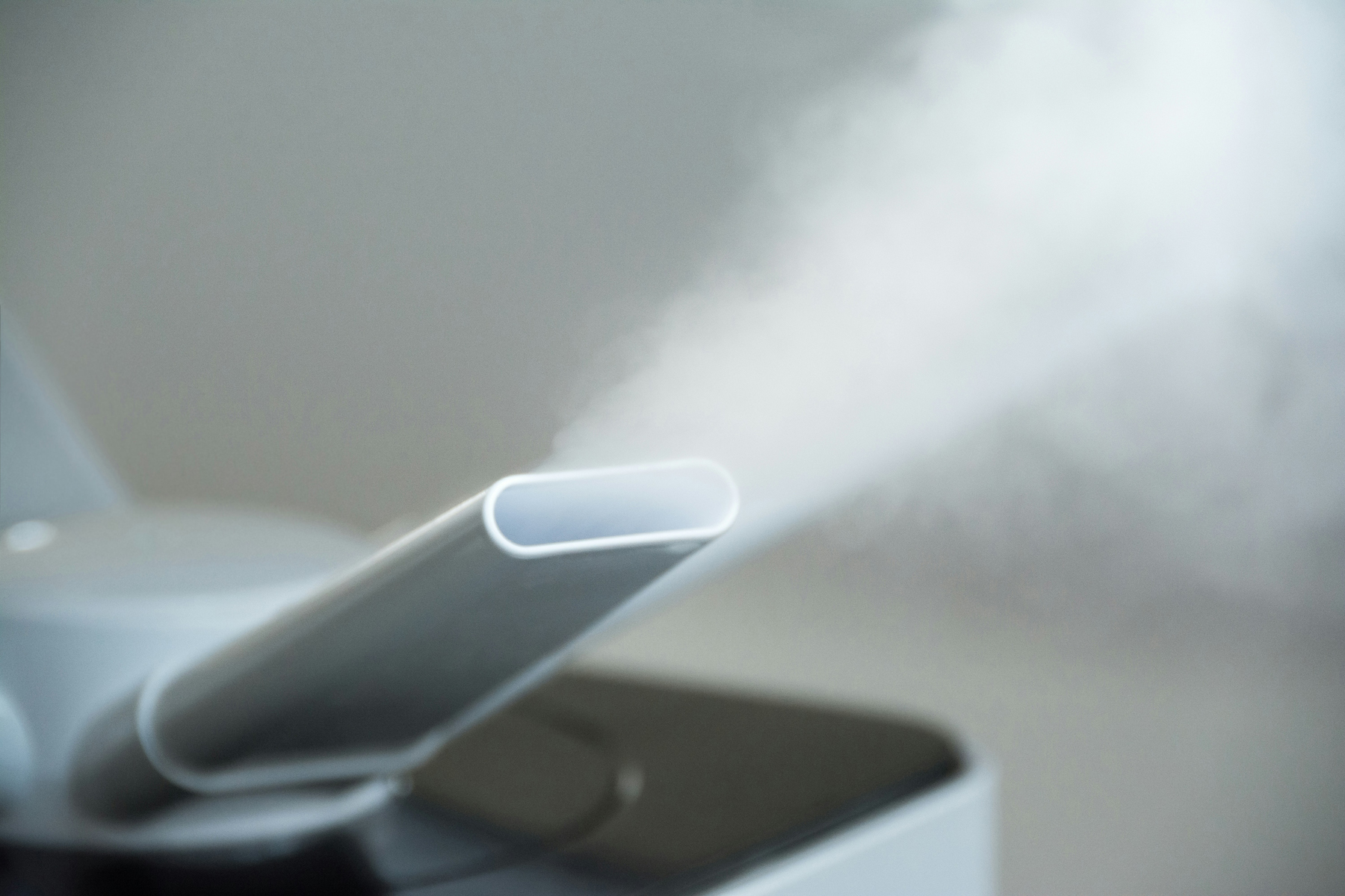 Dampfreiniger im Badezimmer