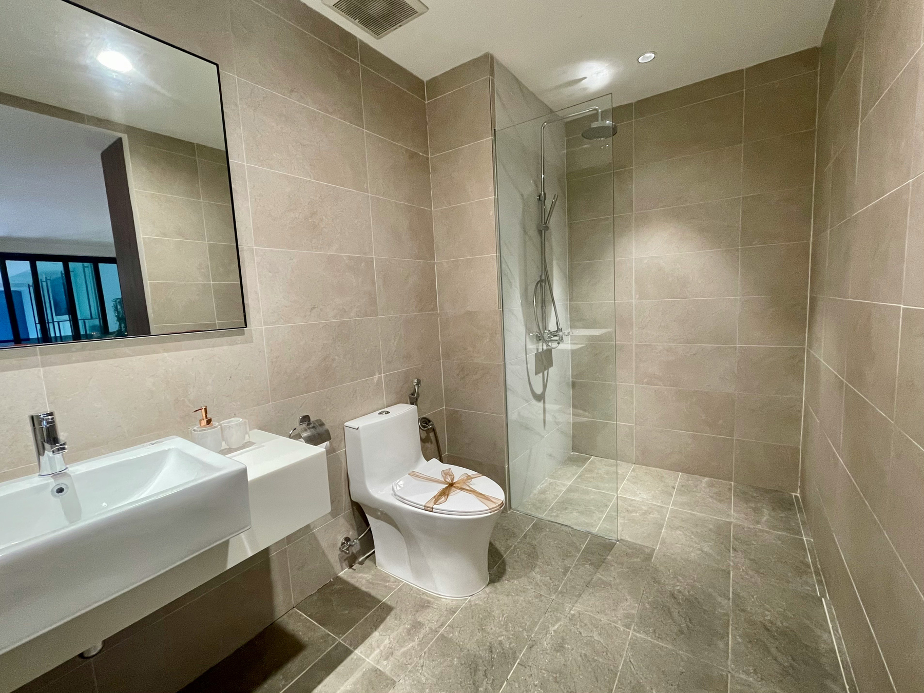 Badfliesen im Badezimmer